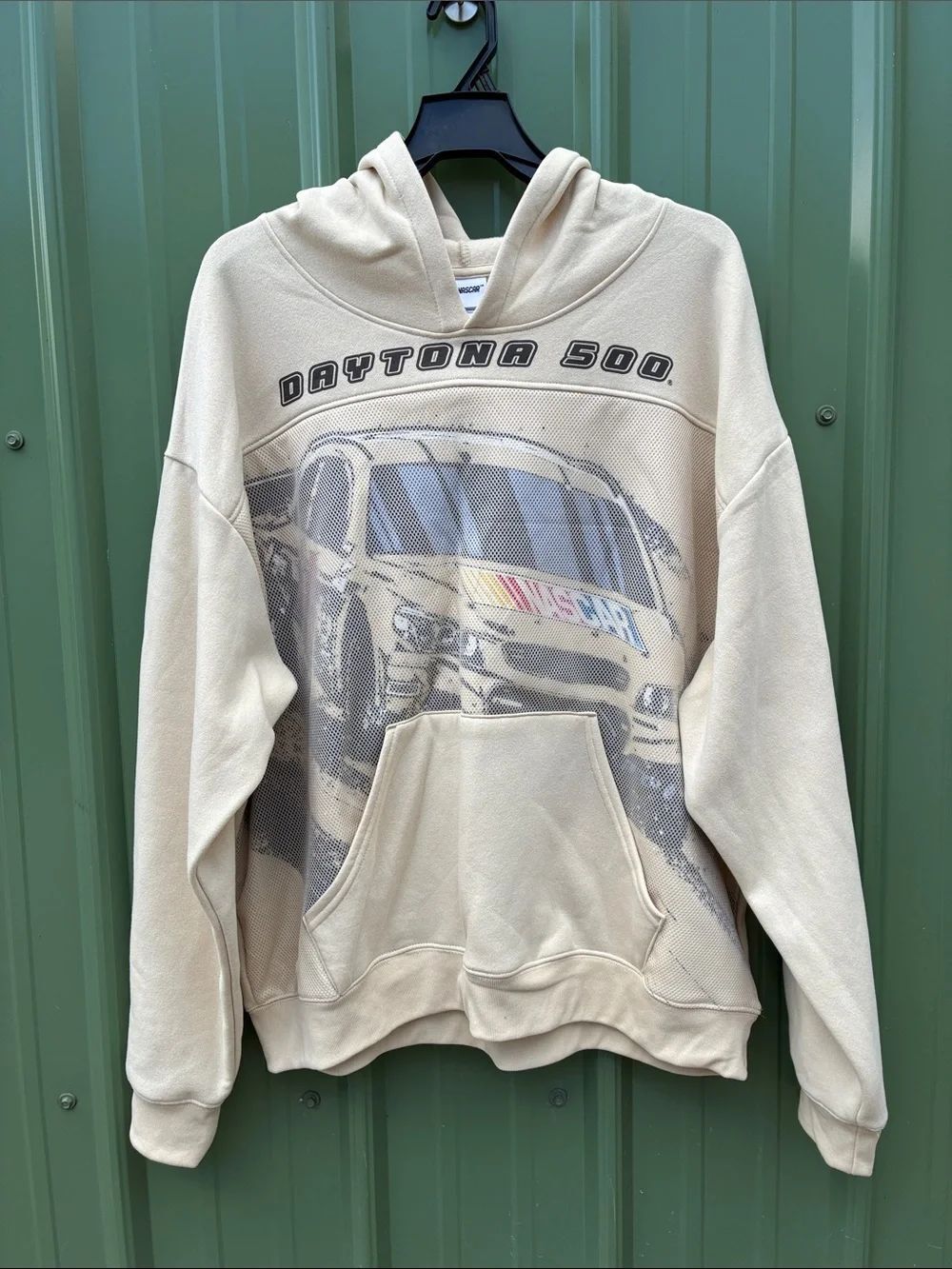Men’s NASCAR Knit Hoodie Sweatshirt Size XXL